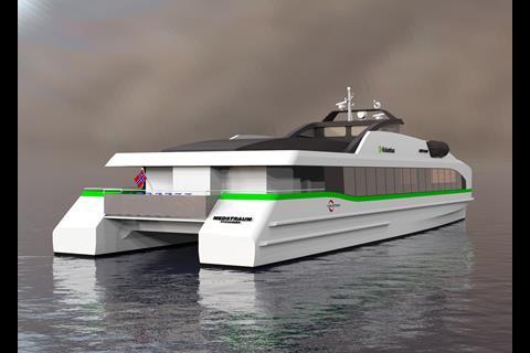 Construction of the TrAM project’s demonstrator vessel, Medstraum, has begun at Fjellstrand shipyard in Norway.